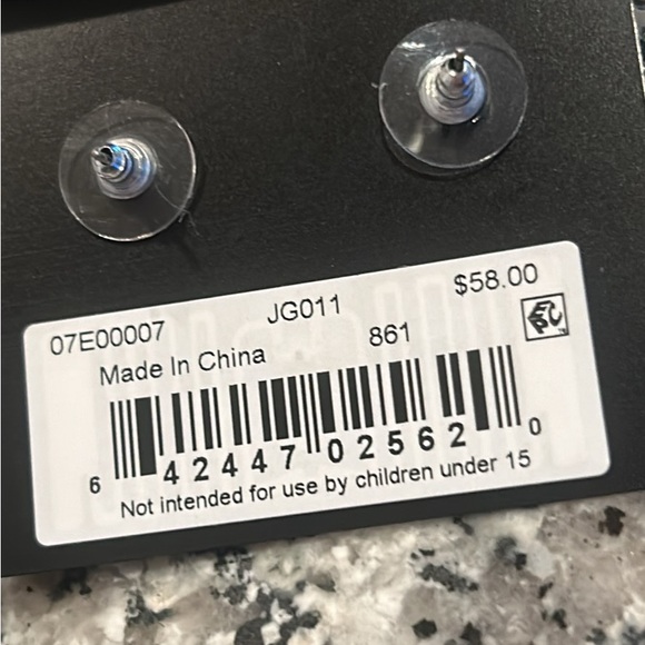 GIVENCHY Crystal Element Drop Earrings - Picture 3 of 3